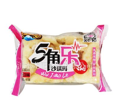 龍正食品 5角沙琪瑪，蛋香濃郁的批發(fā)餅糕點(diǎn)休閑小吃